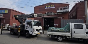 서울시성동구왕십리도 선동 스카이차 스카이차 현장 작업