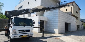 서울시 노원구 중계동 스카이차 스카이차 현장 작업