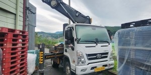 연지동 스카이차 스카이차 현장 작업