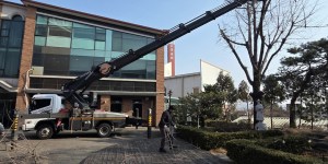 서울시 영등포구 양화동 스카이차 스카이차 현장 작업