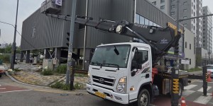 용인 서농동 스카이차 스카이차 현장 작업