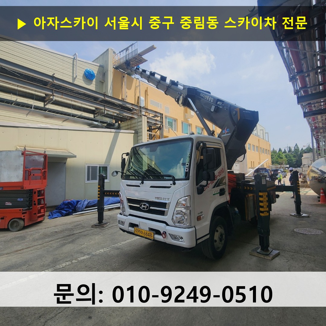 서울시 중구 중림동 스카이차 스카이차 현장 작업 서울시 중구 중림동 스카이차 스카이차 현장 작업