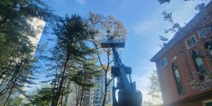 서울시 중구 장충동 스카이차 스카이차 현장 작업