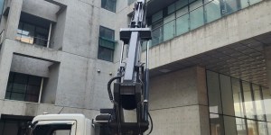 성남 신촌동 스카이차 스카이차 현장 작업