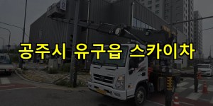 공주시 유구읍 스카이차 24시간 출동 아자스카이