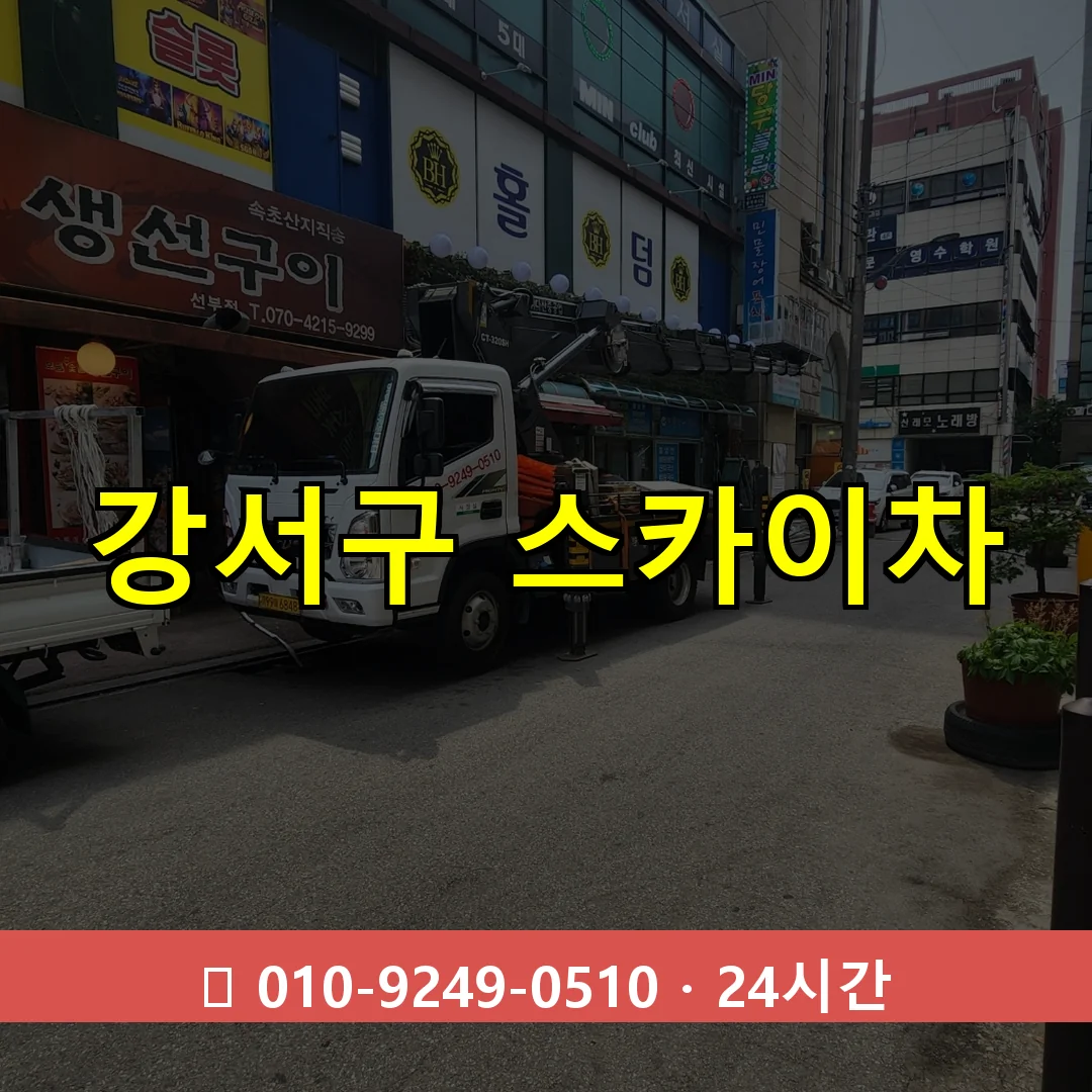 서울 서울 서울 서울 강서구 스카이차 24시간 즉시 출동