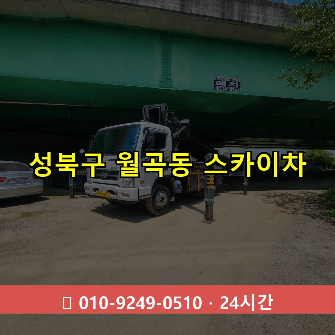 성북구 월곡동 스카이차 즉시 출동 - 1톤~3톤 아자스카이 1 성북구 월곡동 스카이차 24시간 즉시 출동
