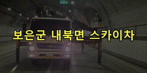 보은군 내북면 스카이차 24시간 출동 아자스카이