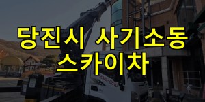 당진시 사기소동 스카이차 24시간 출동 아자스카이