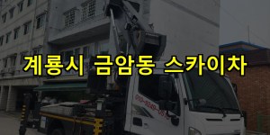 계룡시 금암동 스카이차 24시간 출동 아자스카이