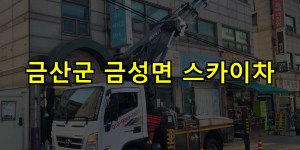 금산군 금성면 스카이차 24시간 출동 아자스카이