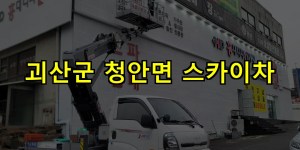 괴산군 청안면 스카이차 24시간 출동 아자스카이