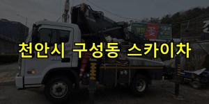 천안시 구성동 스카이차 24시간 출동 아자스카이