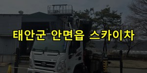 태안군 안면읍 스카이차 24시간 출동 아자스카이