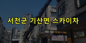 서천군 기산면 스카이차 24시간 출동 아자스카이