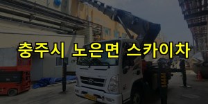 충주시 노은면 스카이차 24시간 출동 아자스카이