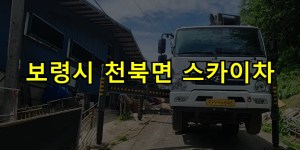 보령시 천북면 스카이차 24시간 출동 아자스카이
