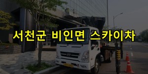 서천군 비인면 스카이차 24시간 출동 아자스카이