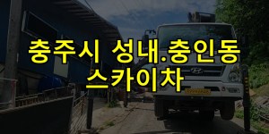 충주시 성내.충인동 스카이차 24시간 출동 아자스카이