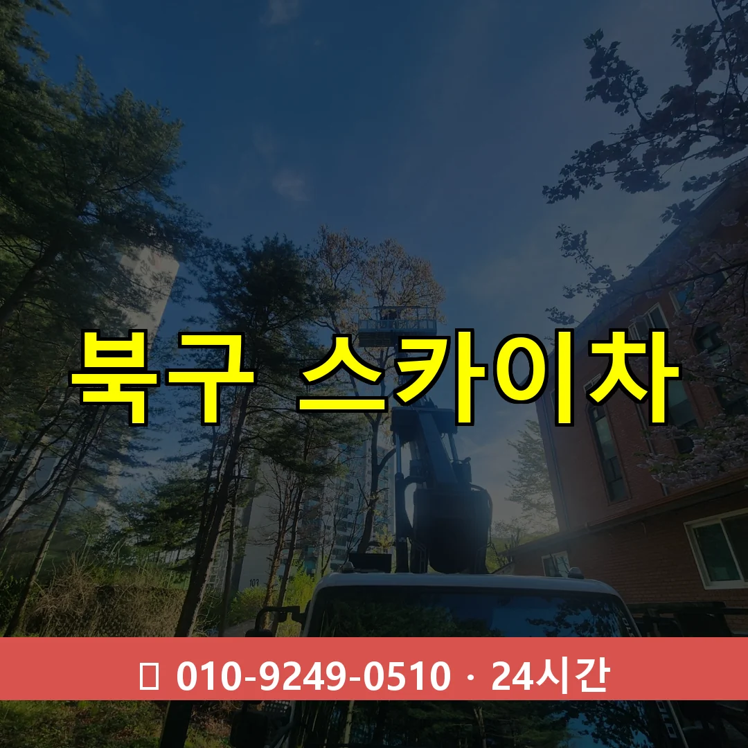 대구 대구 대구 대구 북구 스카이차 톤수별 작업 안내