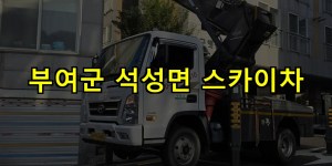 부여군 석성면 스카이차 24시간 출동 아자스카이