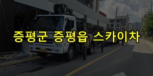 증평군 증평읍 스카이차 24시간 출동 아자스카이