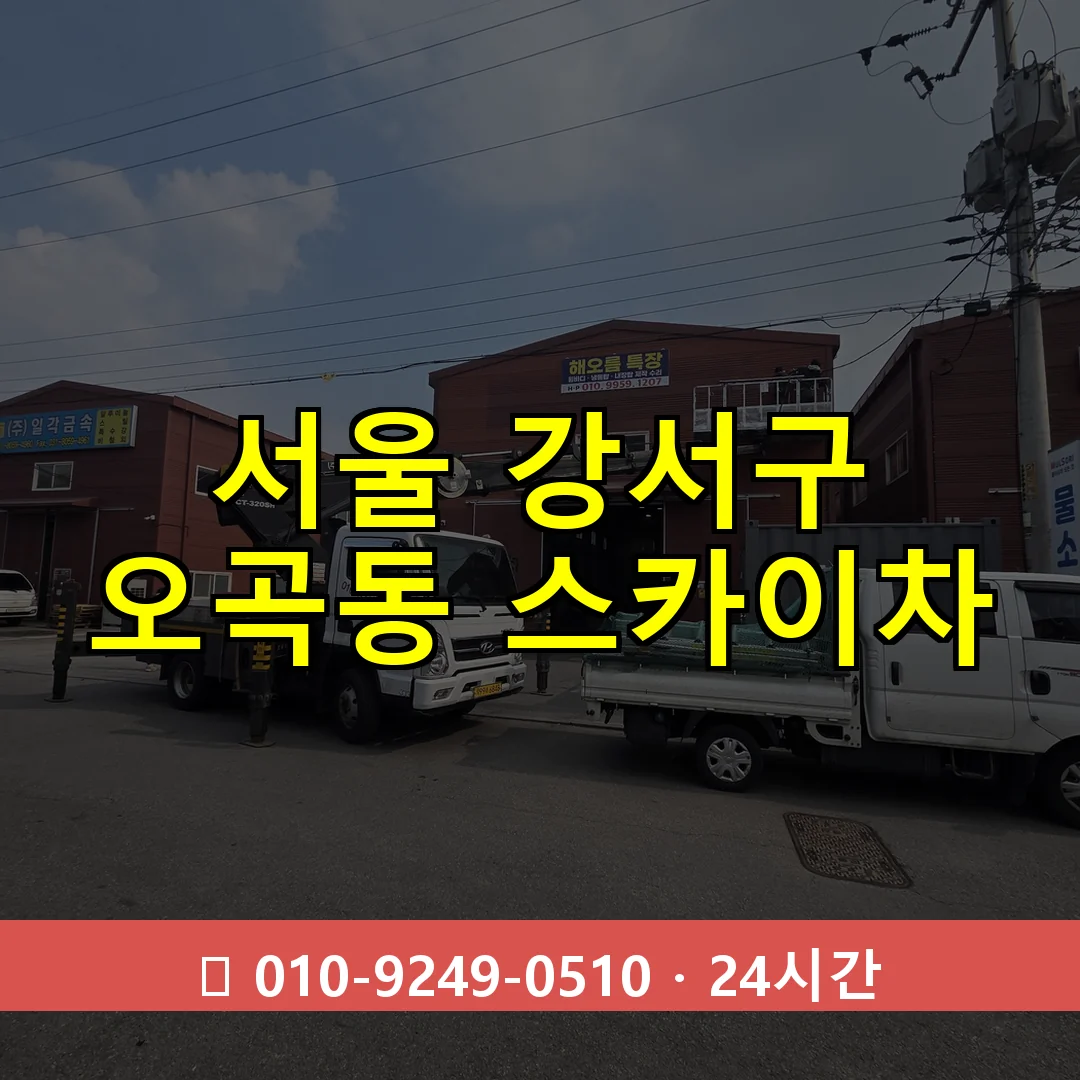 서울 강서구 오곡동 스카이차 즉시 출동 - 1톤~3톤 아자스카이 1 서울 강서구 오곡동 스카이차 24시간 즉시 출동