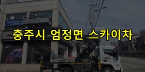 충주시 엄정면 스카이차 24시간 출동 아자스카이