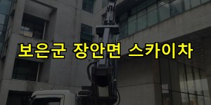 보은군 장안면 스카이차 24시간 출동 아자스카이