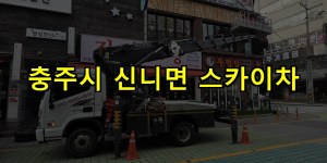 충주시 신니면 스카이차 24시간 출동 아자스카이