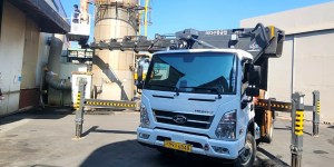 영천시 스카이차 스카이차 현장 작업