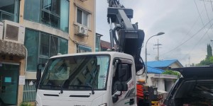 서산시 스카이차 스카이차 현장 작업