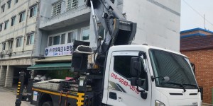 담양군 스카이차 스카이차 현장 작업