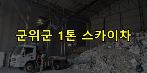 군위군 1톤 스카이차 24시간 출동 아자스카이