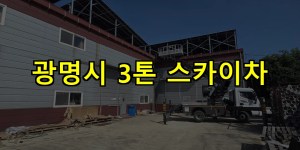 광명시 3톤 스카이차 24시간 출동 아자스카이
