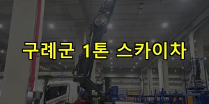 구례군 1톤 스카이차 24시간 출동 아자스카이